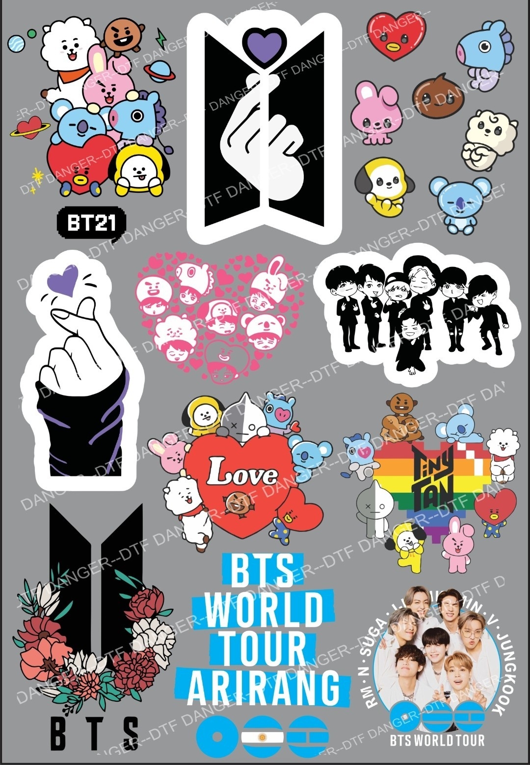 Remera Bts Adulto Juvenil - Imagen 8