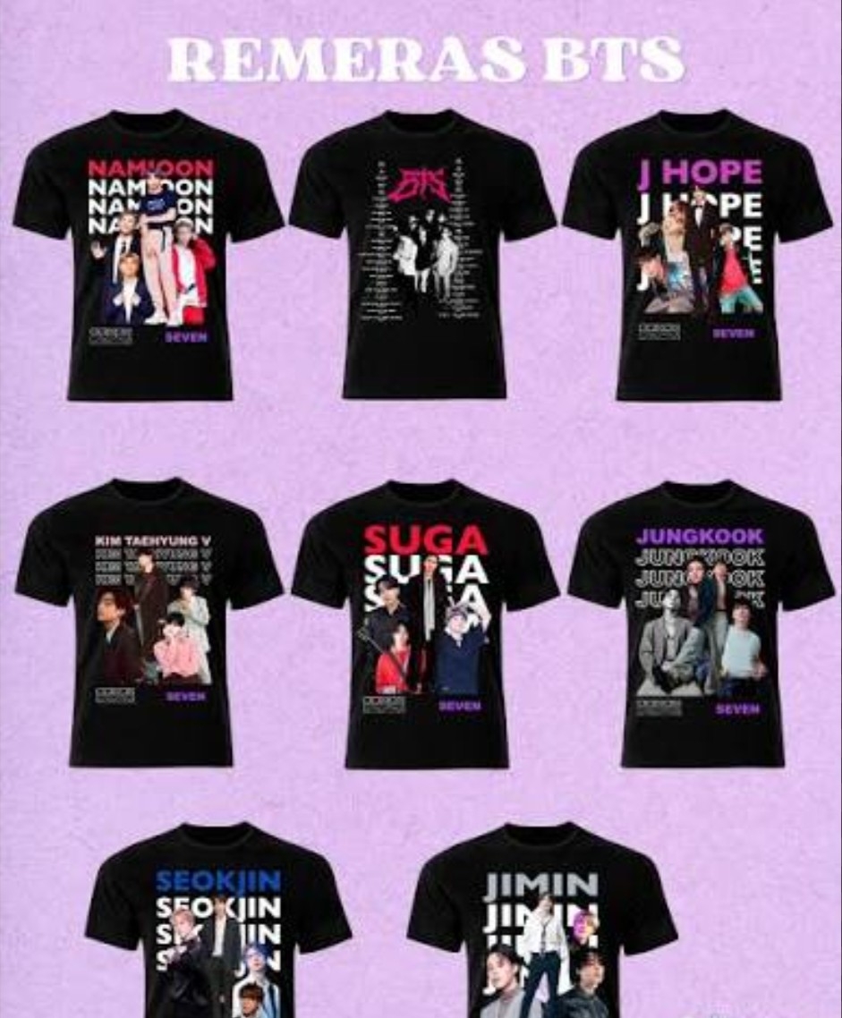 Remera Bts - Imagen 2