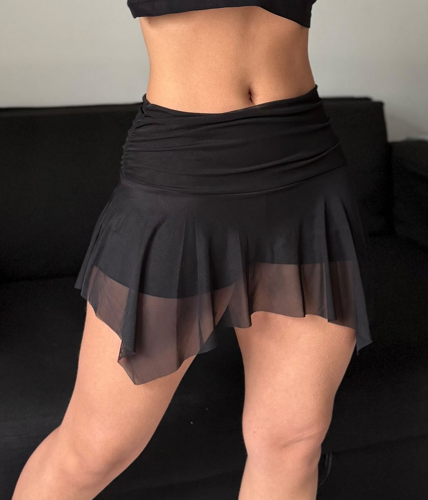 Pollera Microtull C-short - Imagen 3