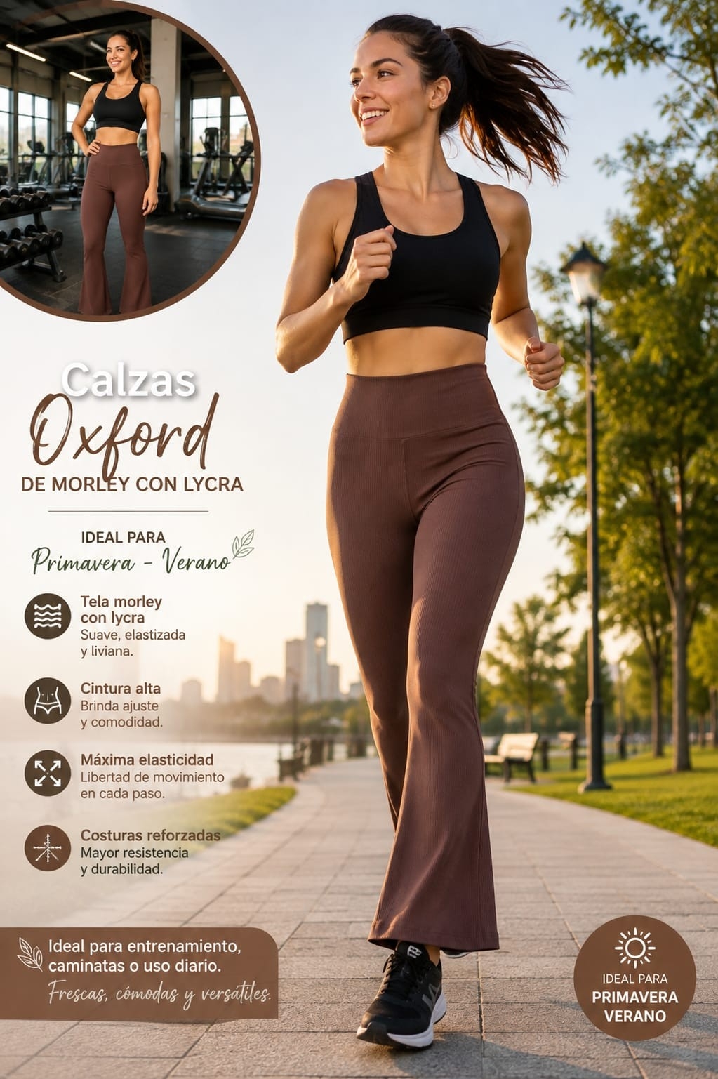 Calza Oxford de Morley con Lycra - Imagen 2