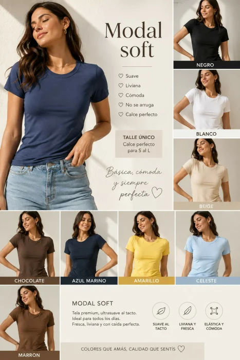 Basica Redondo Moda Soft