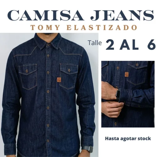 Camisa Tomy Elastizado