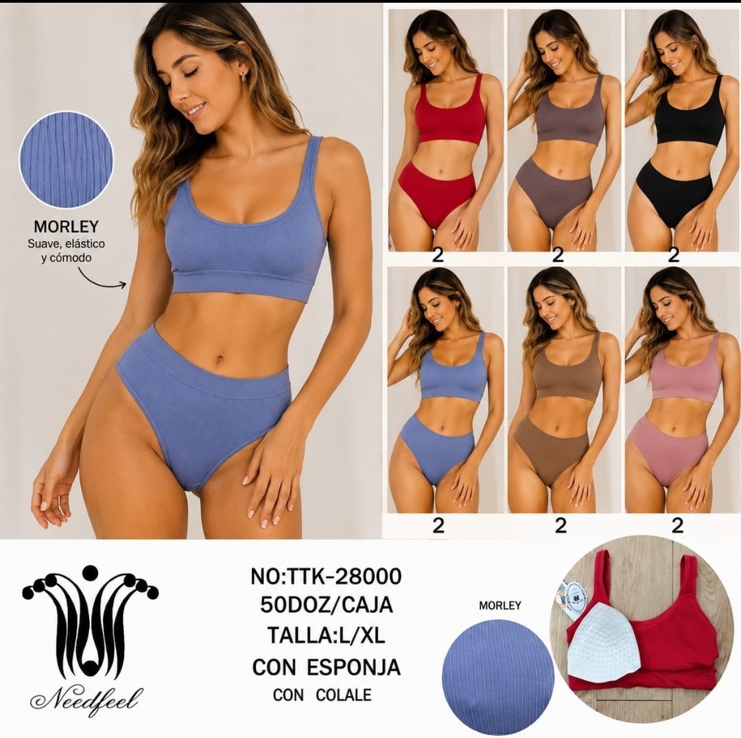 Conjunto de Less y Tops Morley - Imagen 2
