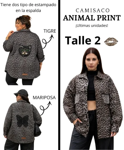 Camisaco Animal Print