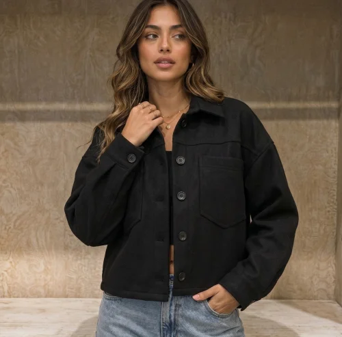 Campera Corta de Paño