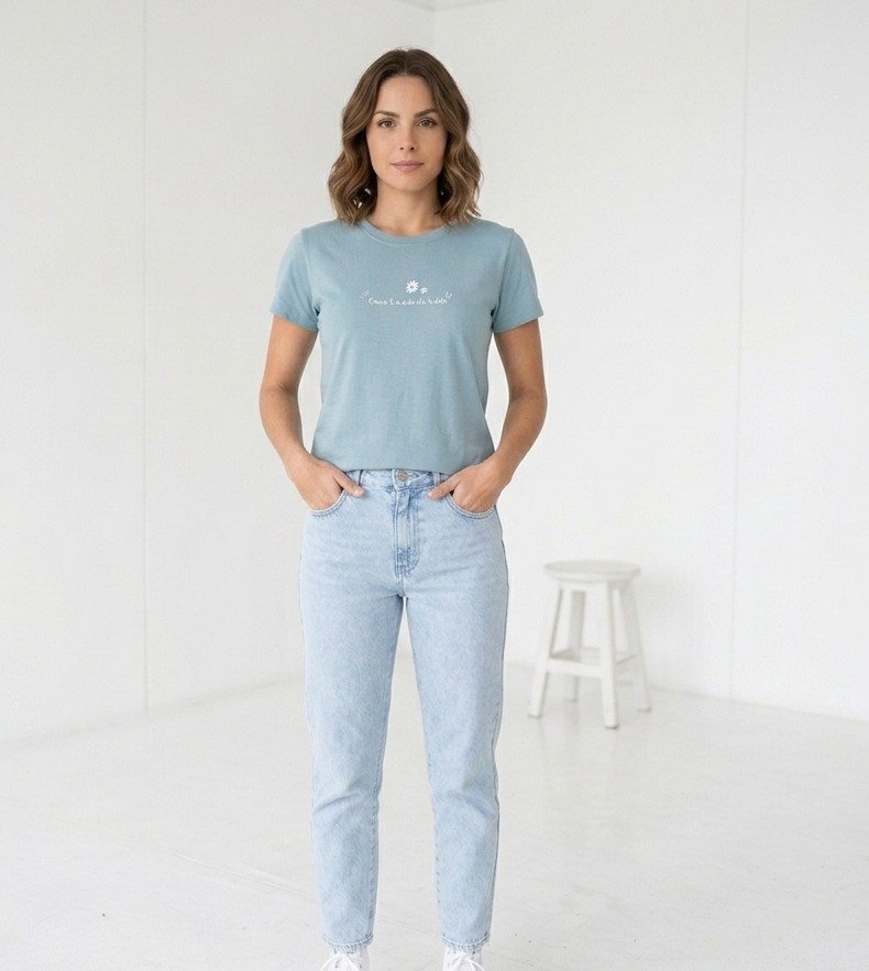 Remera Algodón Peinado del 3 al 6. - Imagen 1