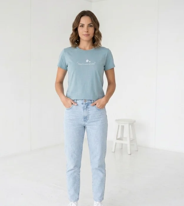 Remera Algodón Peinado del 3 al 6.