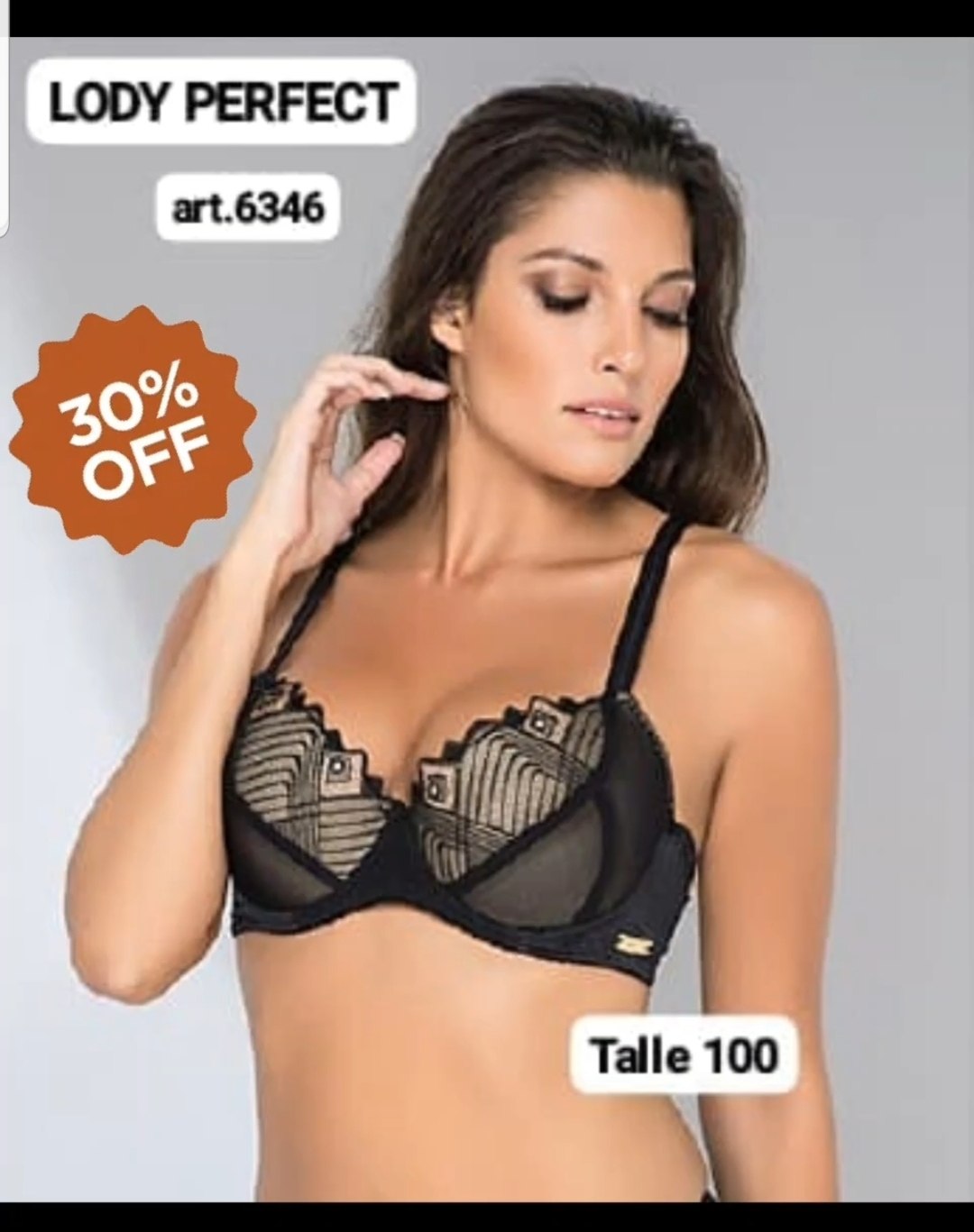 Corpiño Taza Soft Microfibra Detalle Bordado Talles Especiales Art. 6346 Lody Perfect - 4956242258311187553.jpg