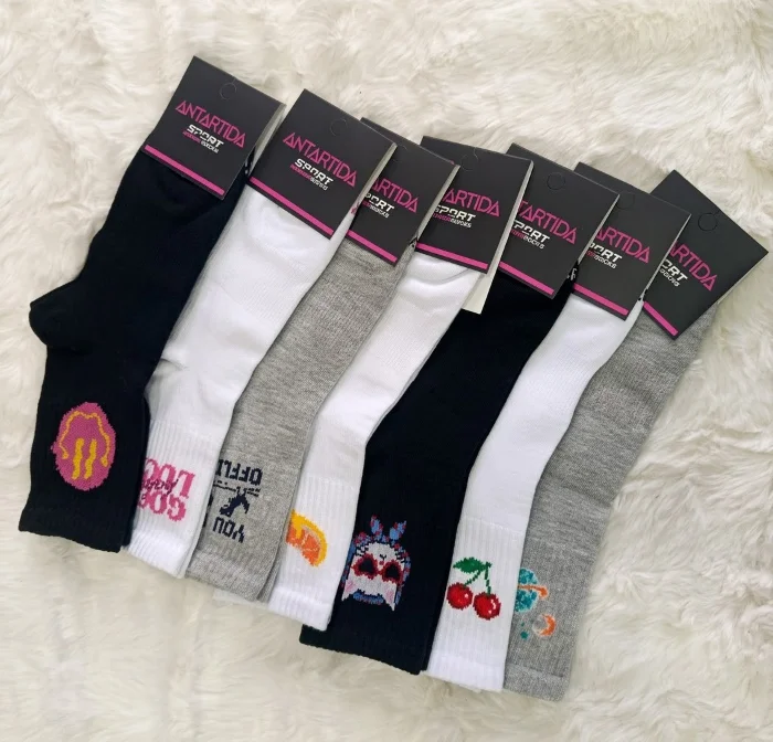 Antártida Tenis Dama Estampado Puño Art 7266 (docena)