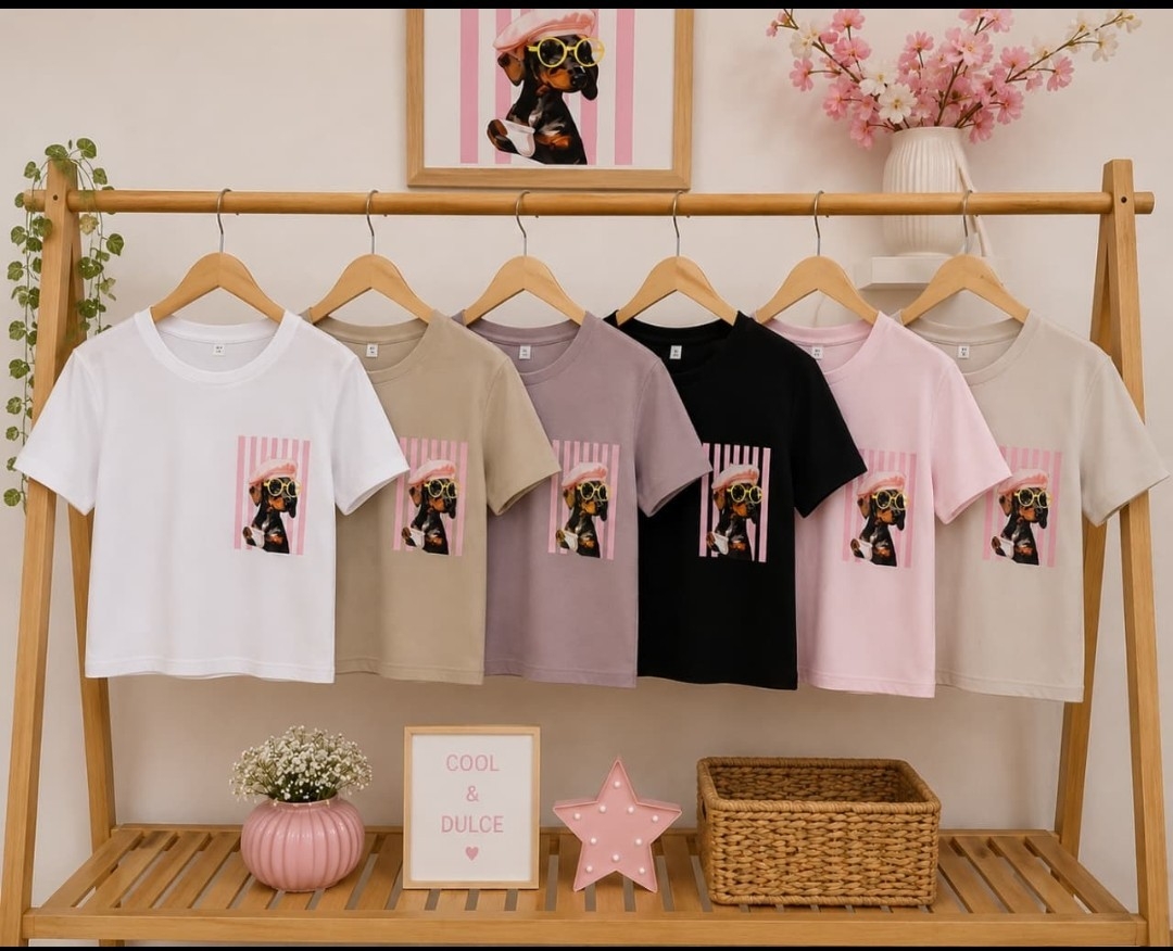 Remera  Semi Oversaid  Nena Perrito - Imagen 2