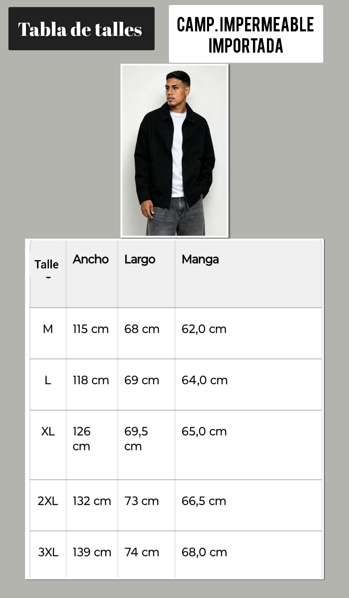 Campera Liviana Importado - Imagen 3