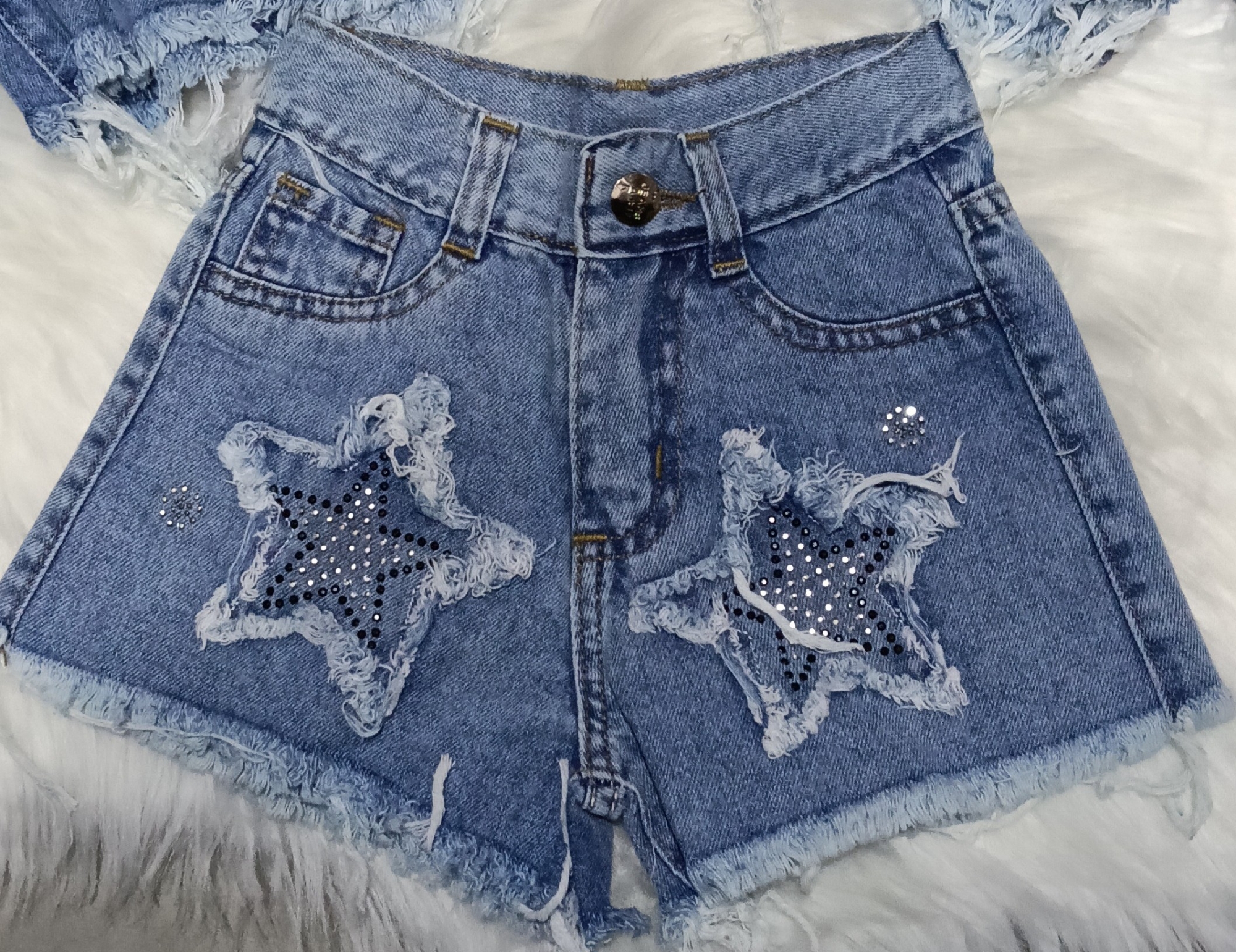 Short Jeans de Niña - Imagen 3