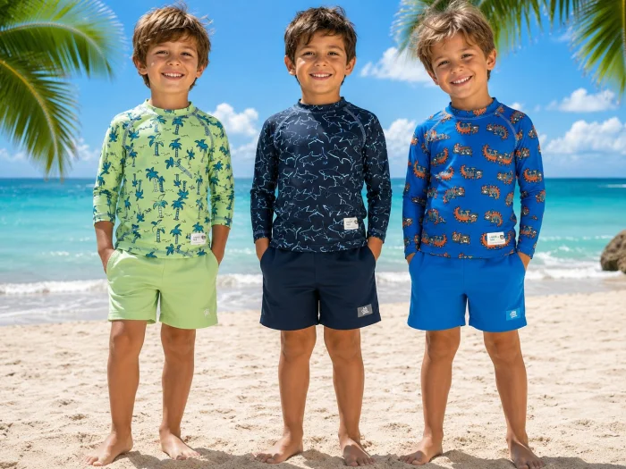 Conjunto Uv Big Bay Estampado Niño Talle (2 a 8 Años) Art.43