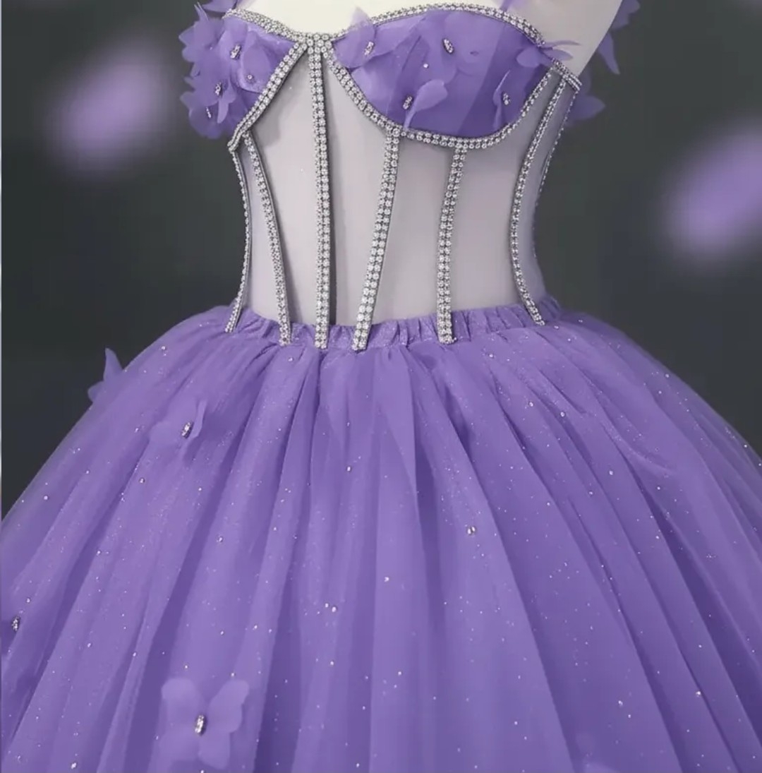Vestido de 15 Años Violeta Lavanda - Imagen 2