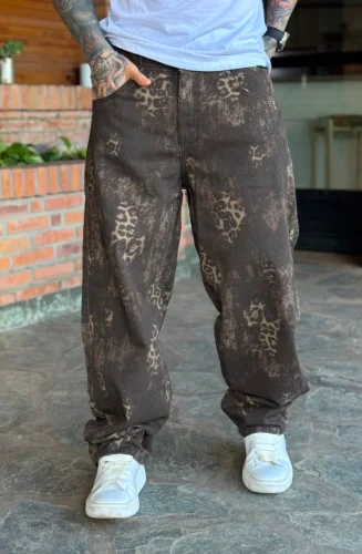 Baggy Animal Print Chocolate