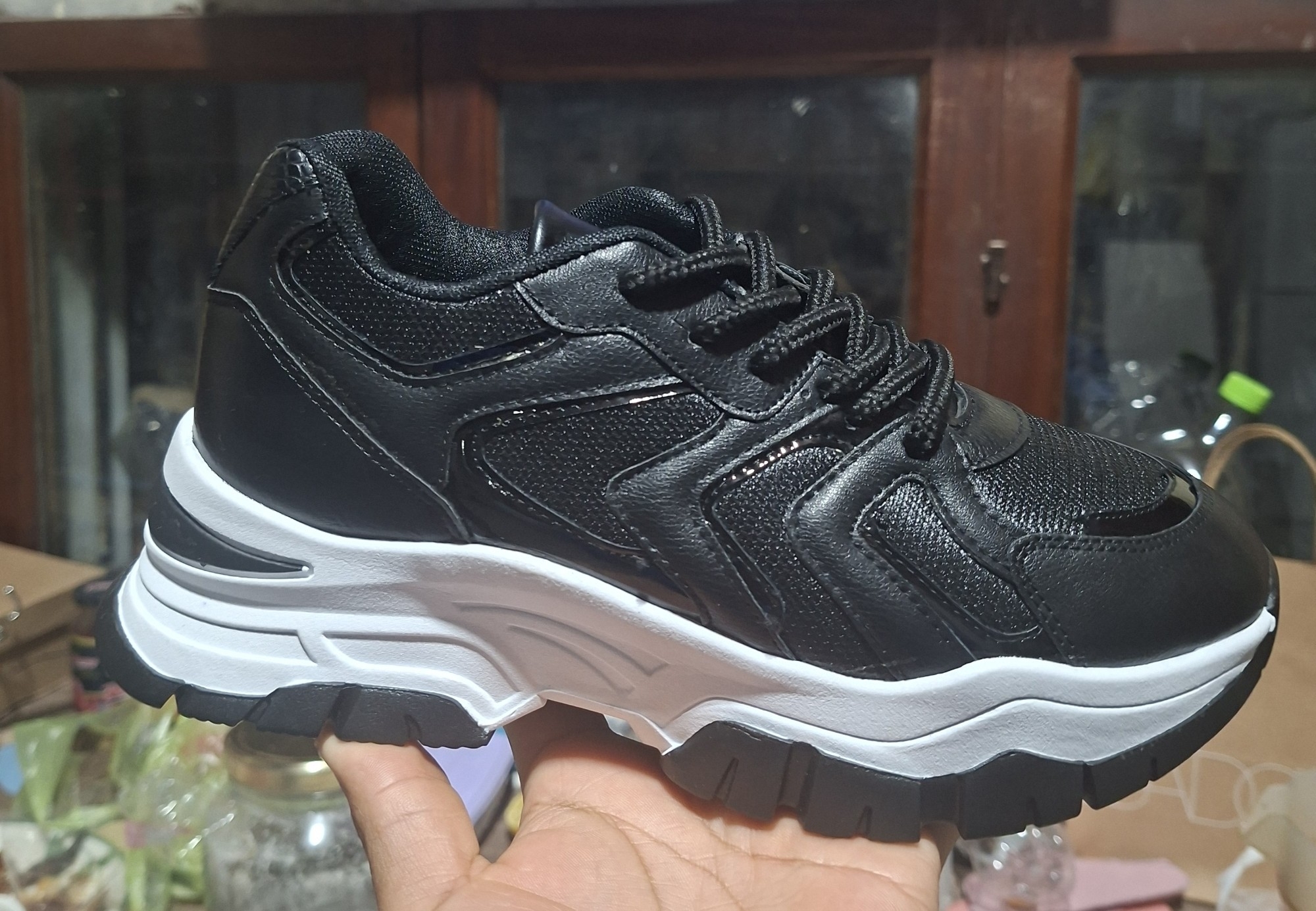 Zapas de Mujer Negro (art. Mia) - Imagen 3