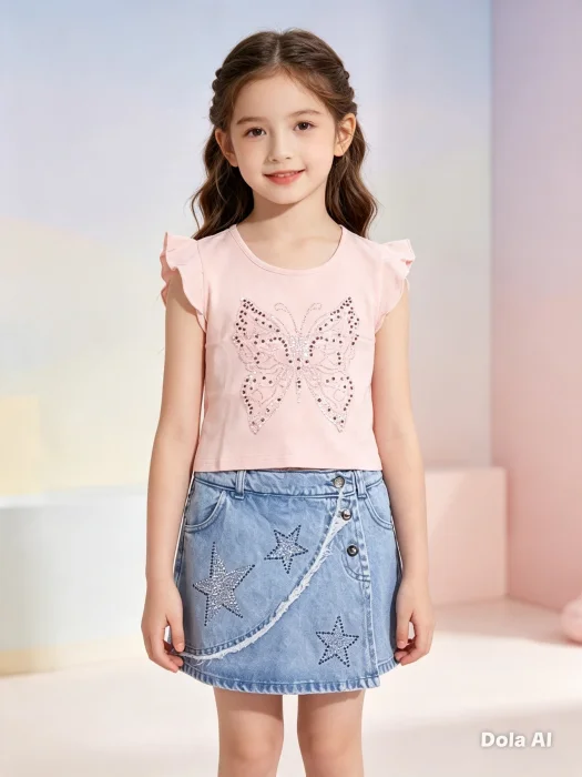 Shorts Pollera Jeans