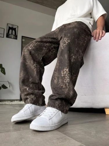 Baggy Animal Print Chocolate
