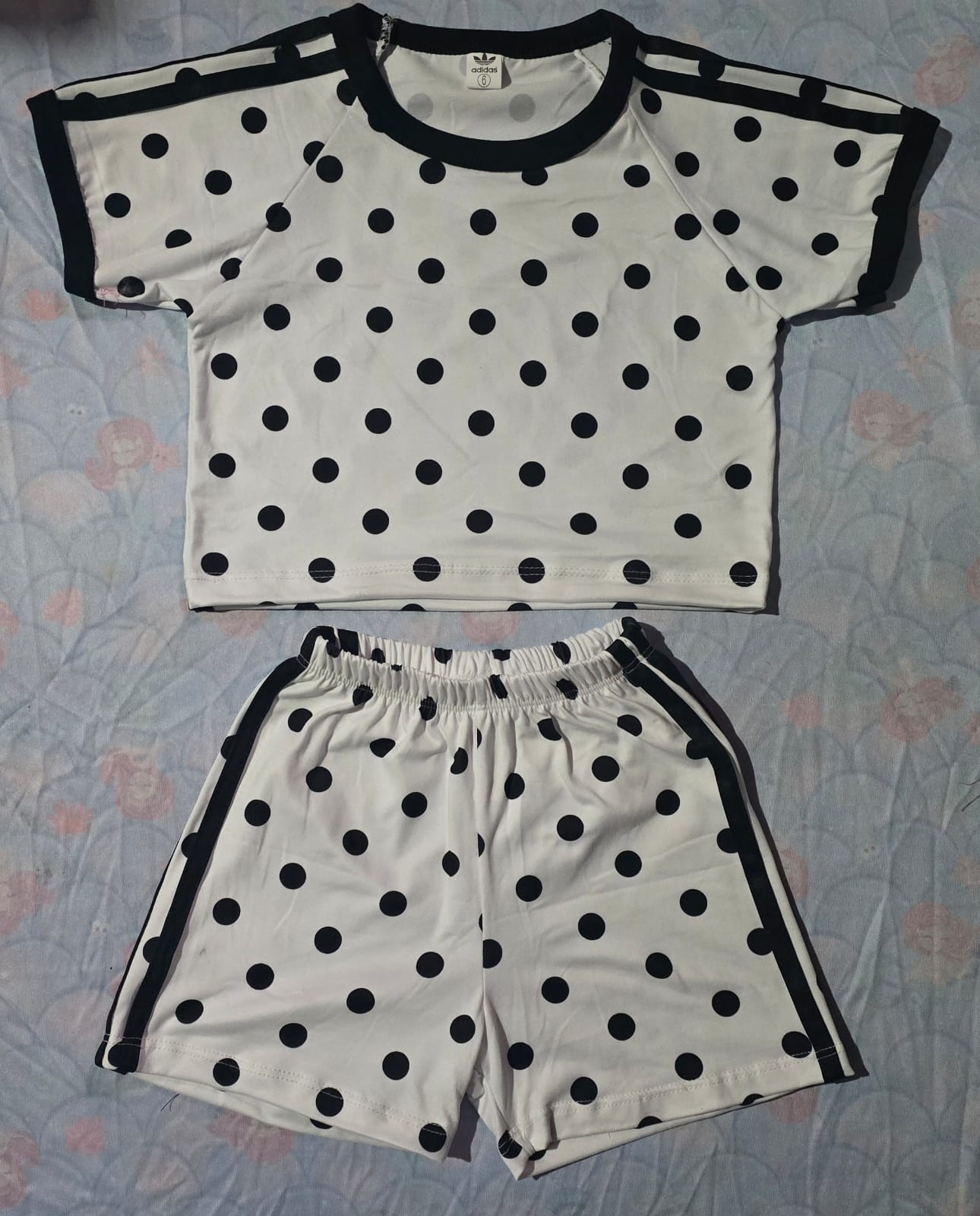 Conjunto Pupera y Short  Lunares - Imagen 2