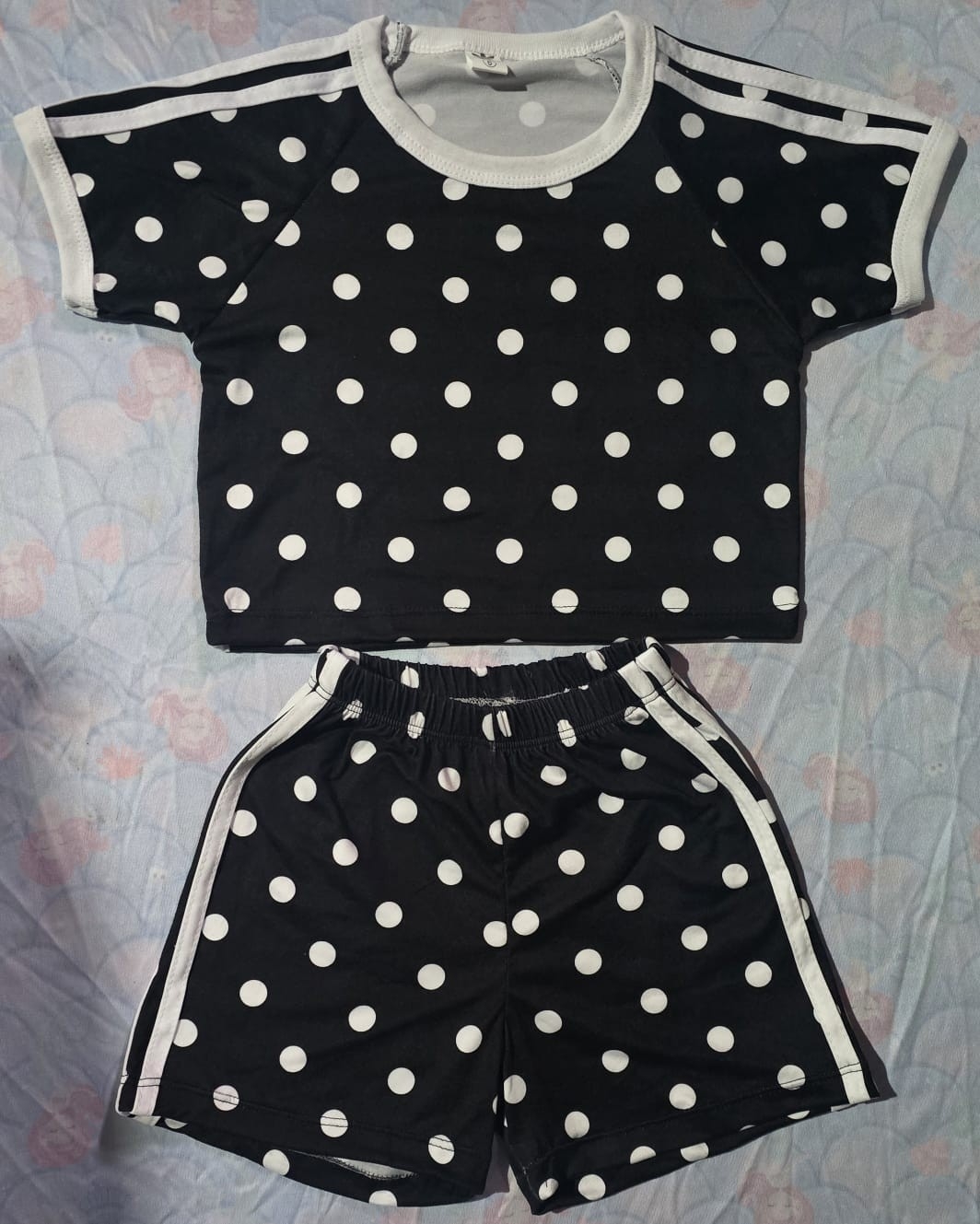 Conjunto Pupera y Short  Lunares - Imagen 3