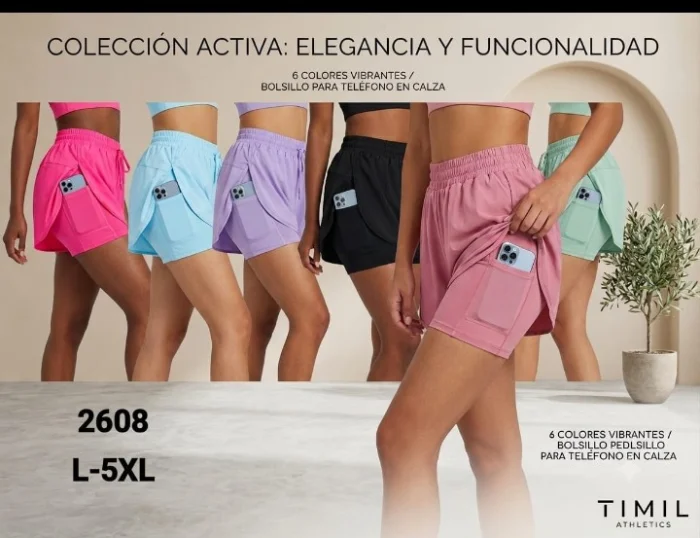 Shorts para Mujer Doble