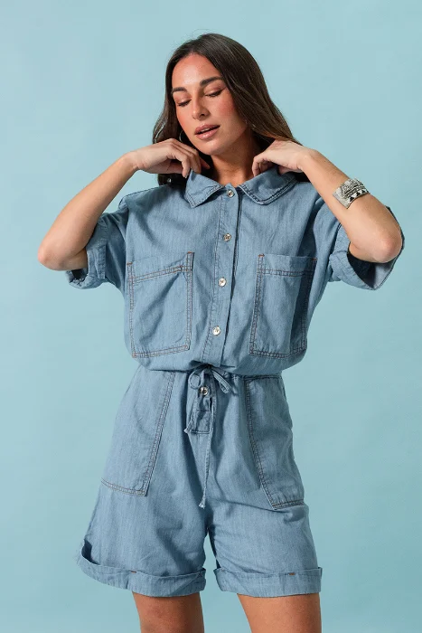 6052 Mono Short Cordón