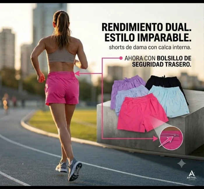 Shorts Doble Dama