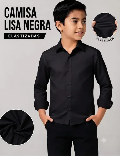 Camisa Elastizada Niño