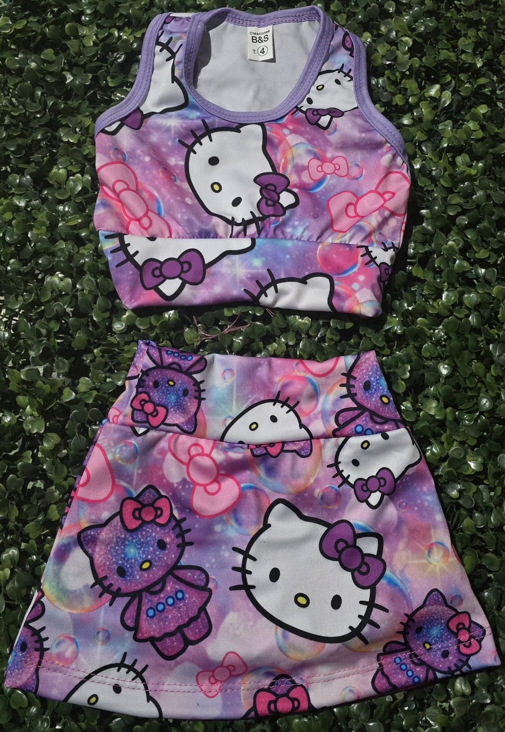 Short Pollera y Top Nena - Imagen 2