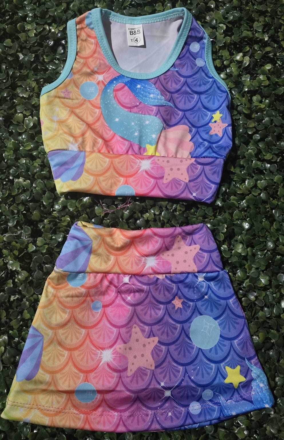 Short Pollera y Top Nena - Imagen 3