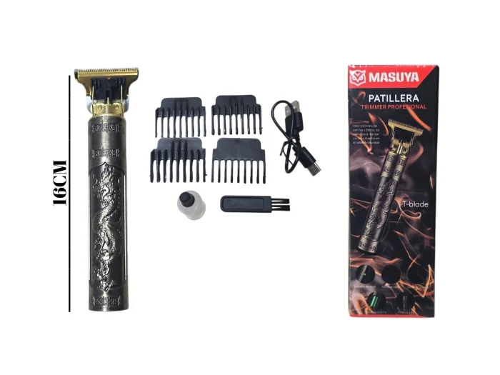 Maquina Patillera Profesional Masuya Recargable (raus-5200)