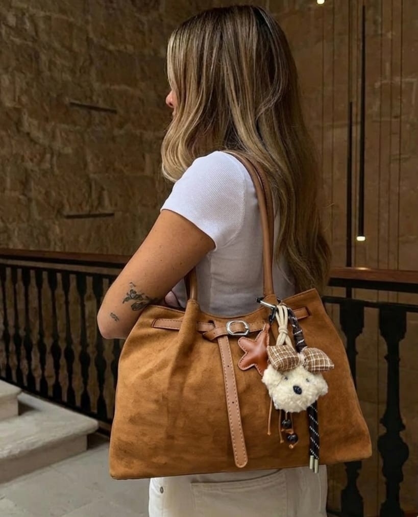 Cartera Gamuza Universitario - Imagen 2