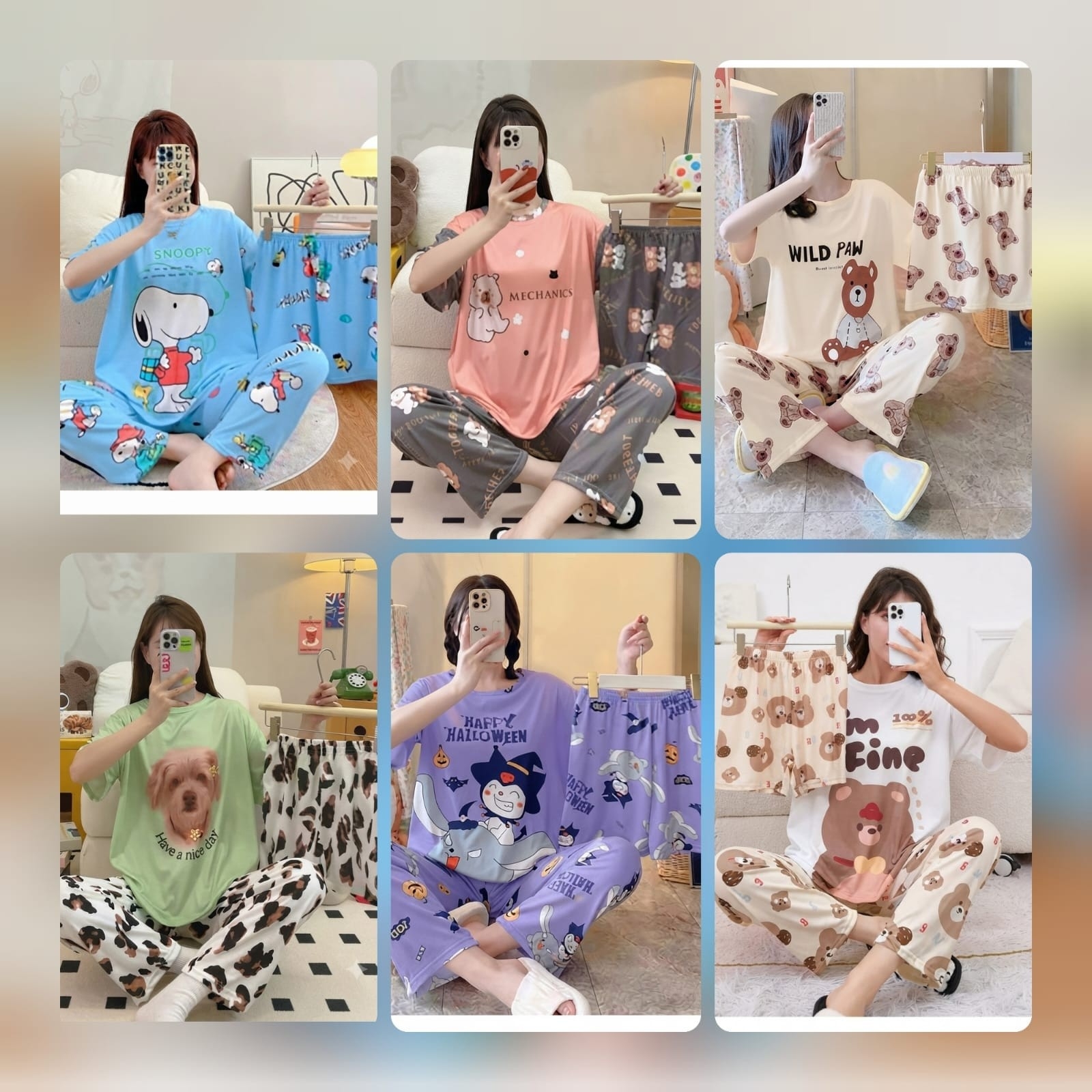 Pijama de 3 Puezas - Imagen 3