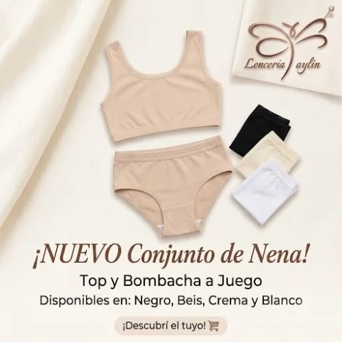 Conjunto de Nena de Algodon
