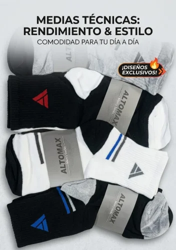 Medias Tenis de Varon Econico