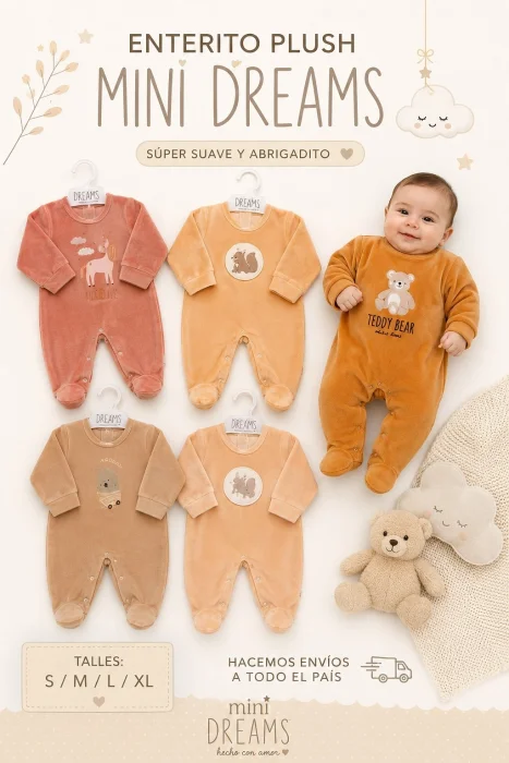 Enterito  Plush Mini Dreams