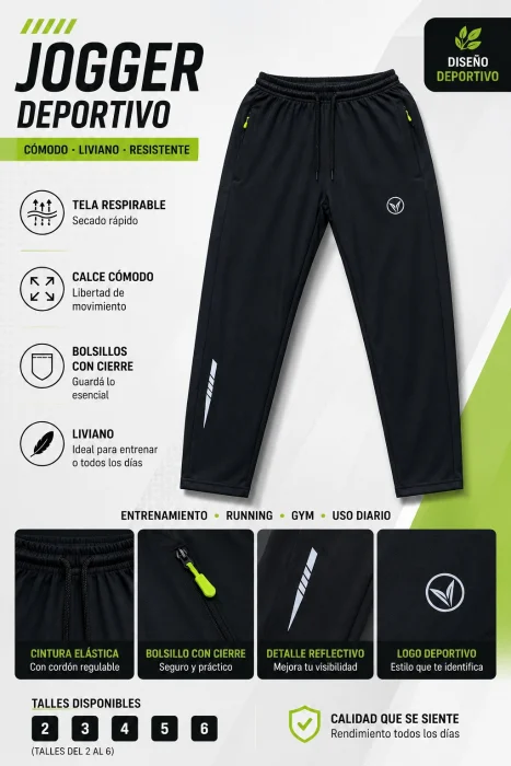 Jogger Deportivo