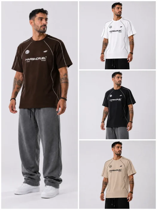 Remeras Oversazi Algodón Peinado