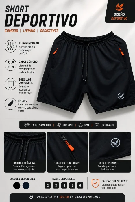 Short Deportivo
