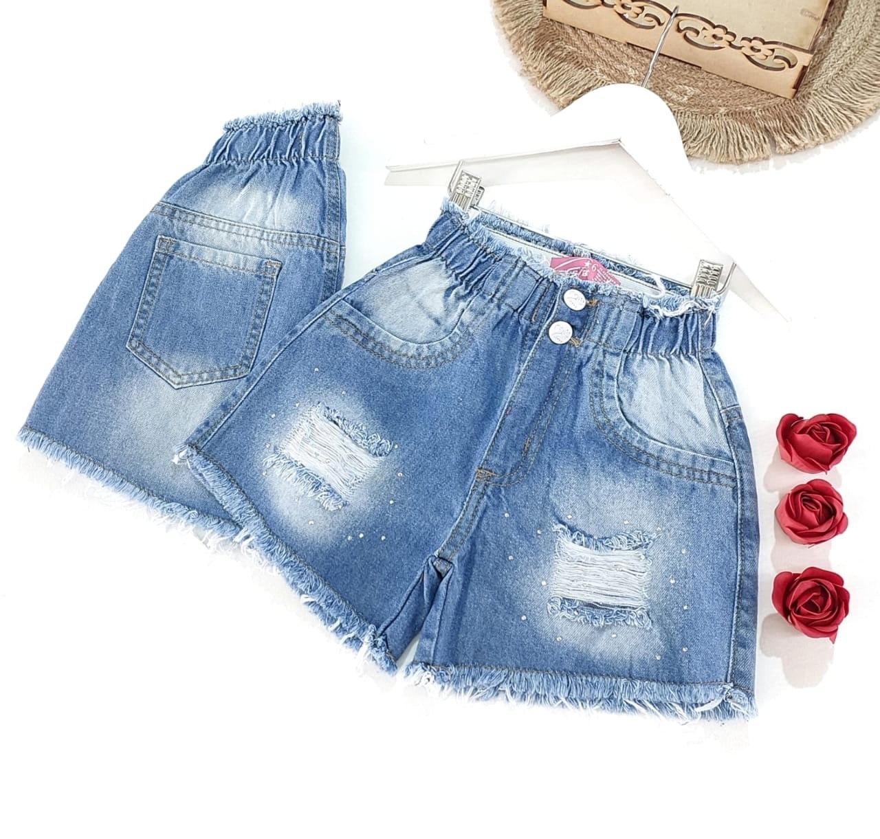 Short Mom Mia para Niña - Imagen 3