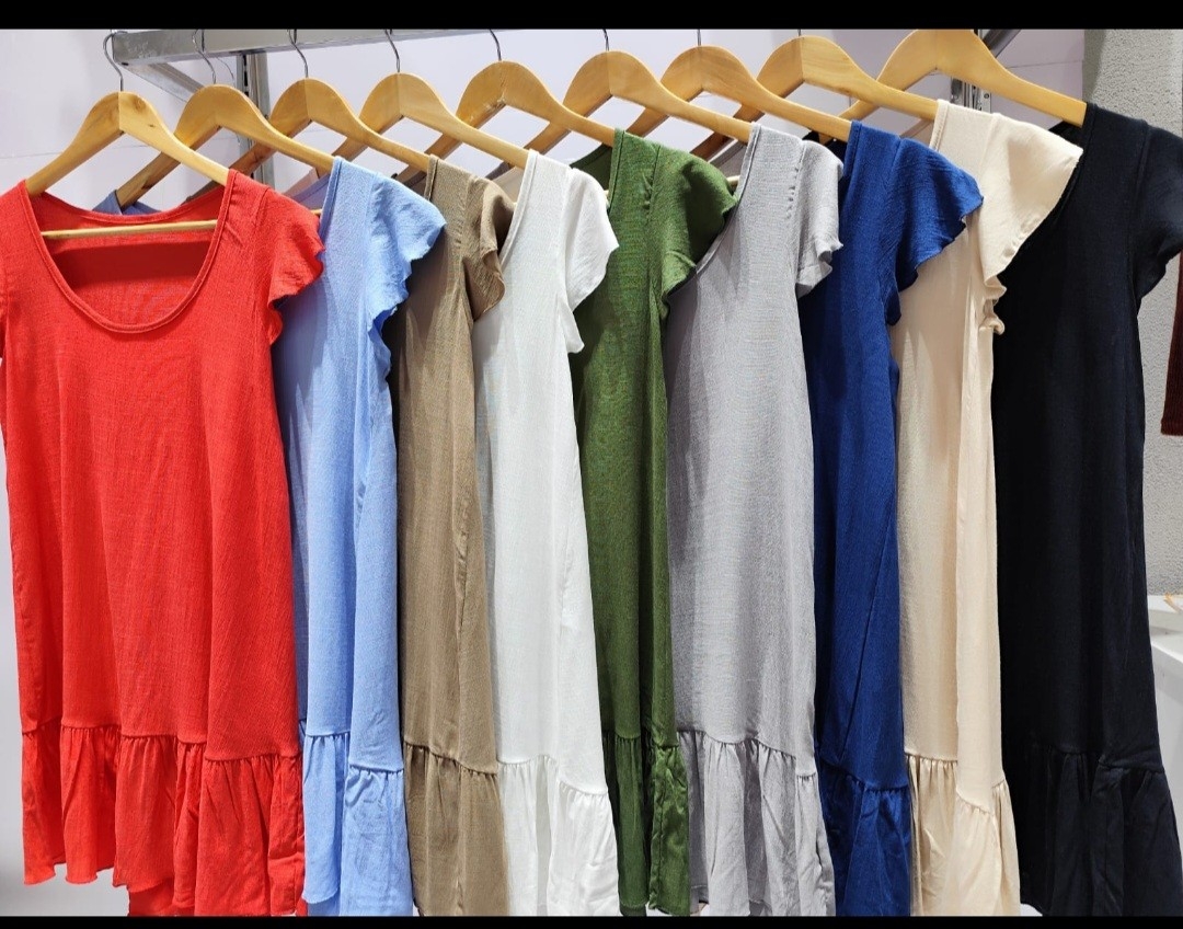 Vestido de Lino Espandex  del 2 al 7 por Pedido - Imagen 2