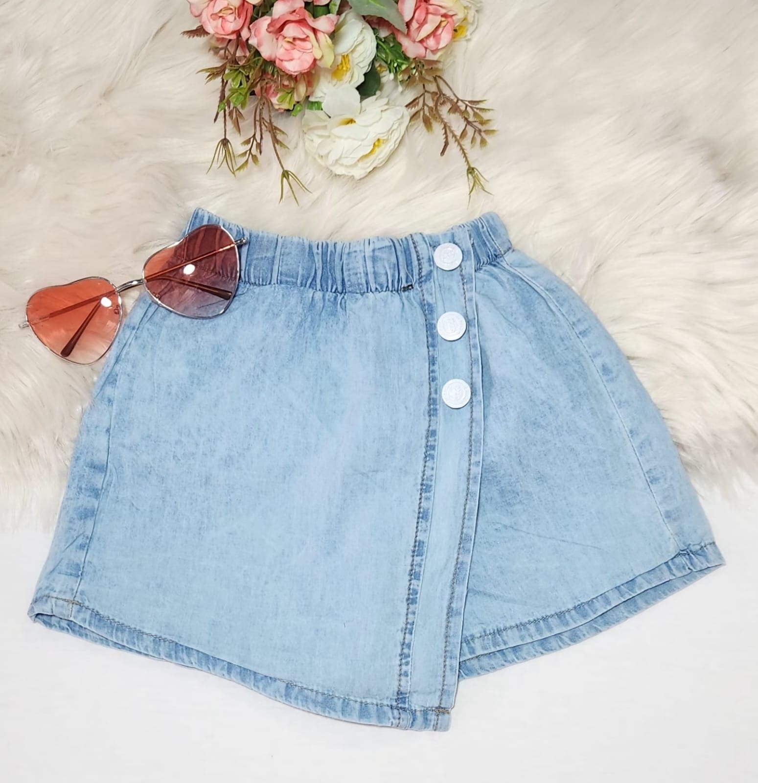 Short Pollera Bea para Niña - Imagen 2