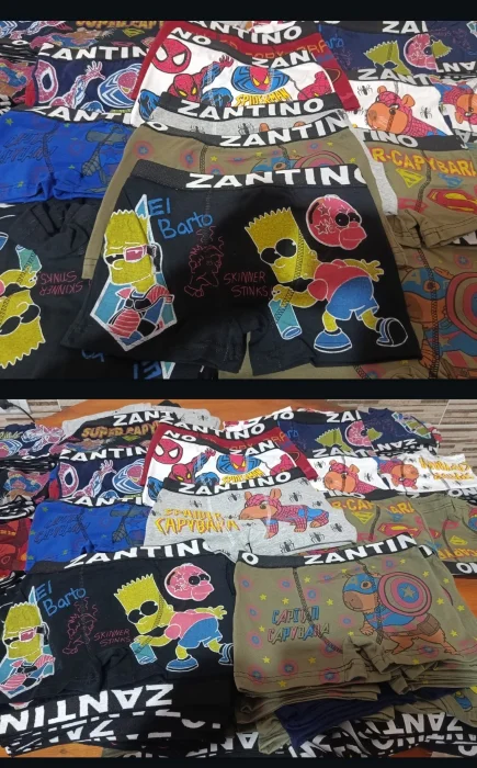 Boxer de Niños Algodon y Lycra