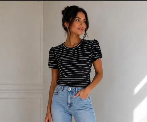 Remera Princesa Morley Rayado