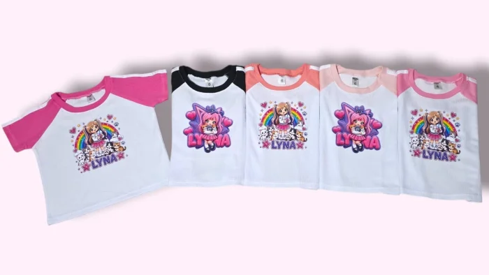 Remera de Nena Estampa Lina