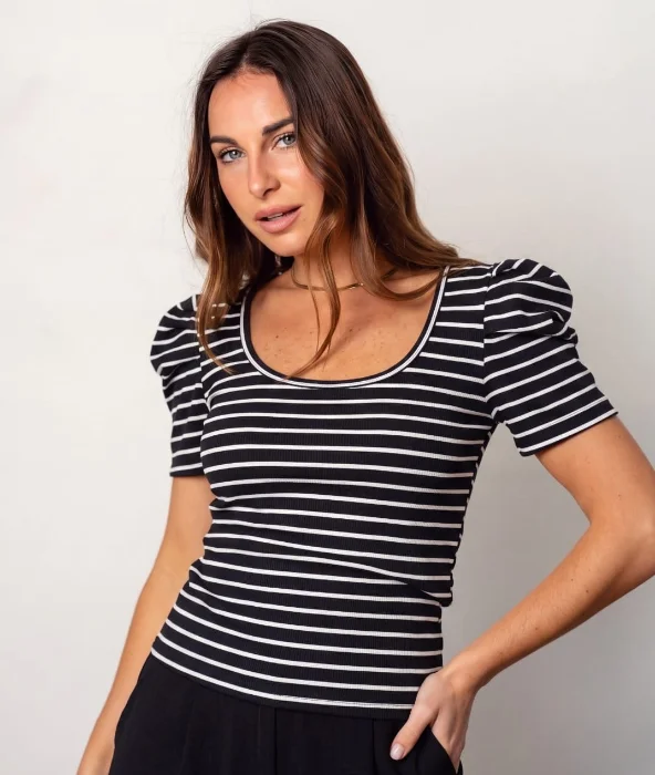 Remera Morley Rayado