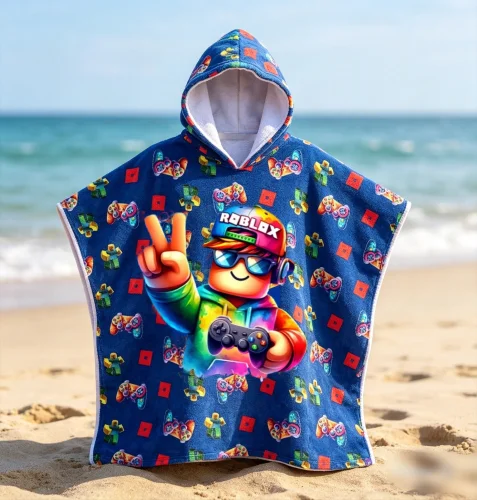 Ponchos de Toalla Sublimados