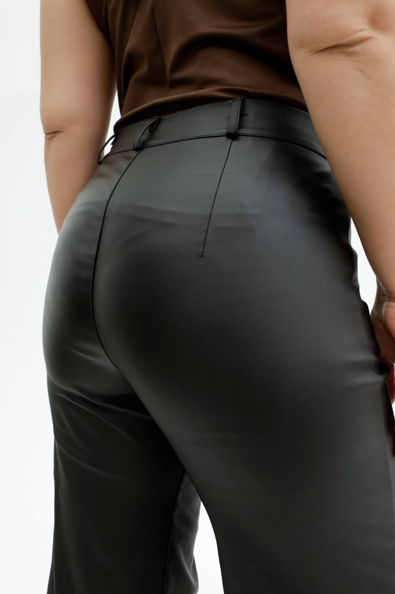 Pantalon Engomado Wide Leg con Alforza y Bolsillos - 703300388_1695938655263996_354057017931928398_n.jpg