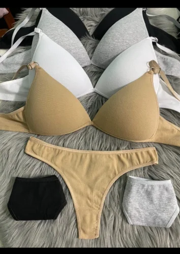 Conjunto Triangulo de Algodon