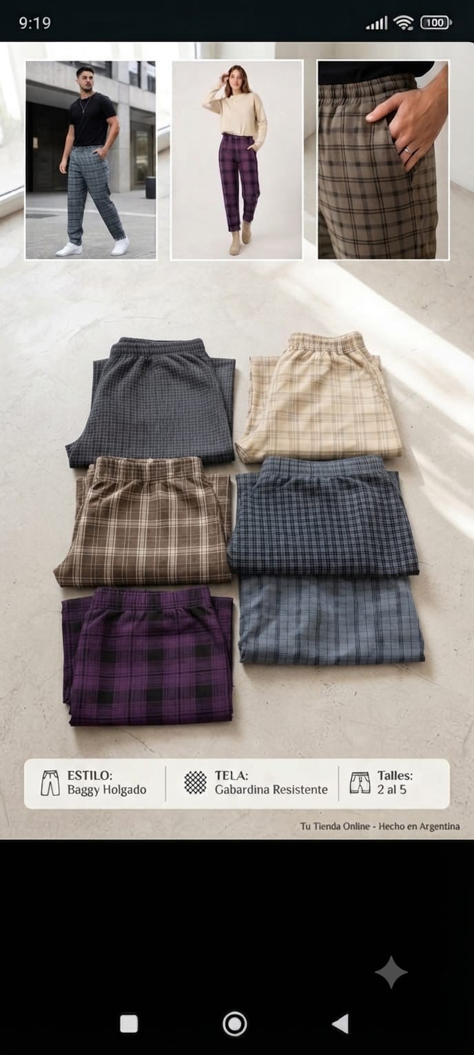 Pantalones Cuadille - Imagen 3